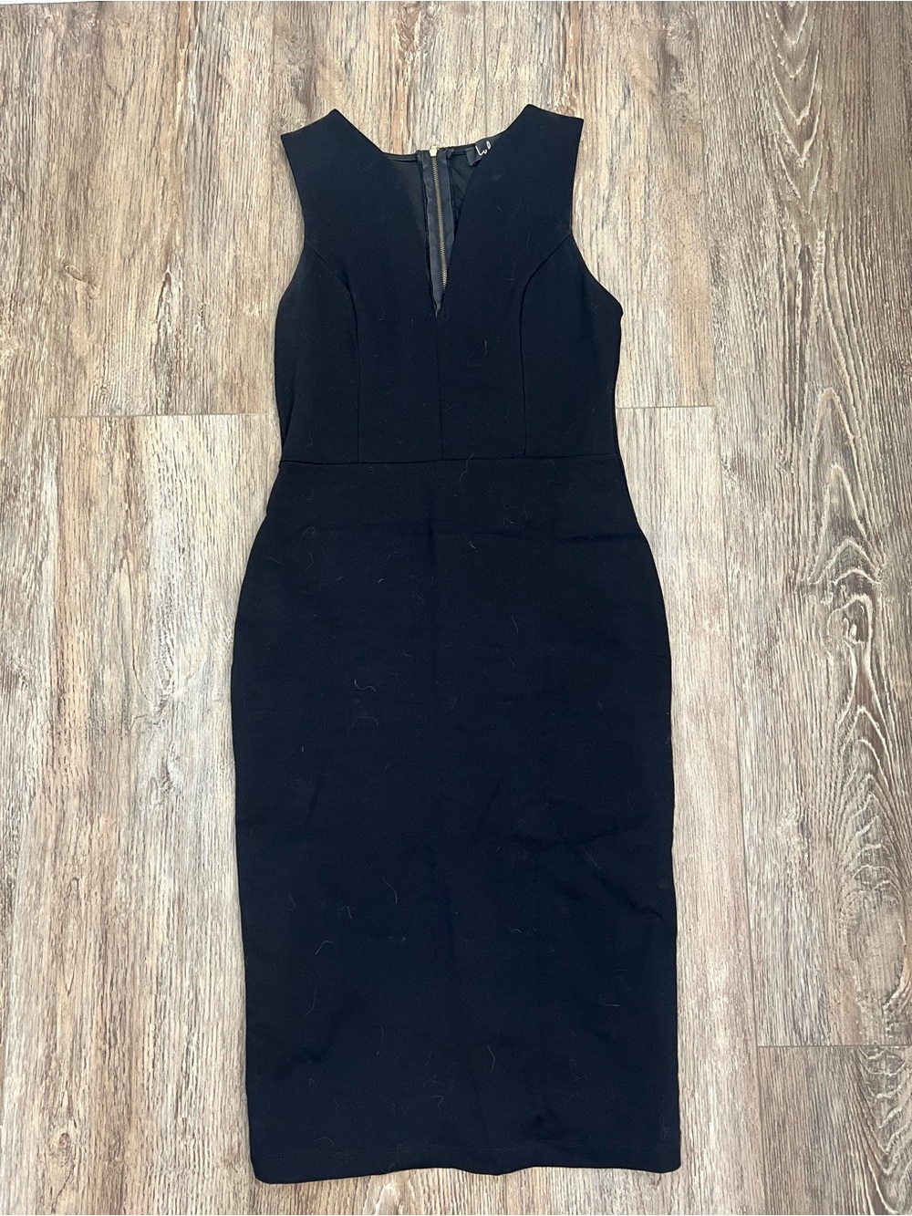 Lulus Deep V Bodycon Dress